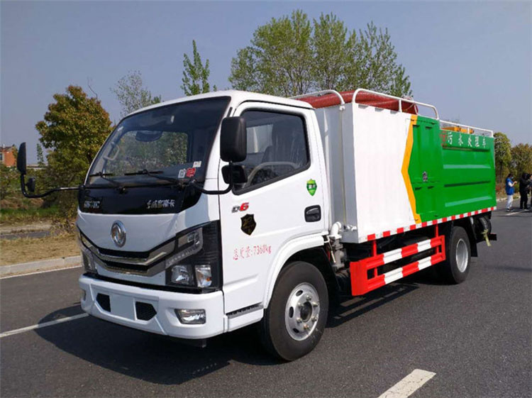 東風多利卡藍牌污水處理車價格