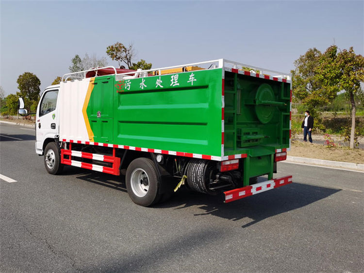 東風多利卡藍牌污水處理車價格