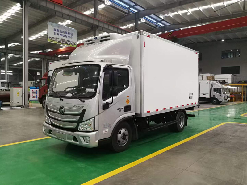 國(guó)六歐馬可S1冷藏車(chē)?？?56馬力