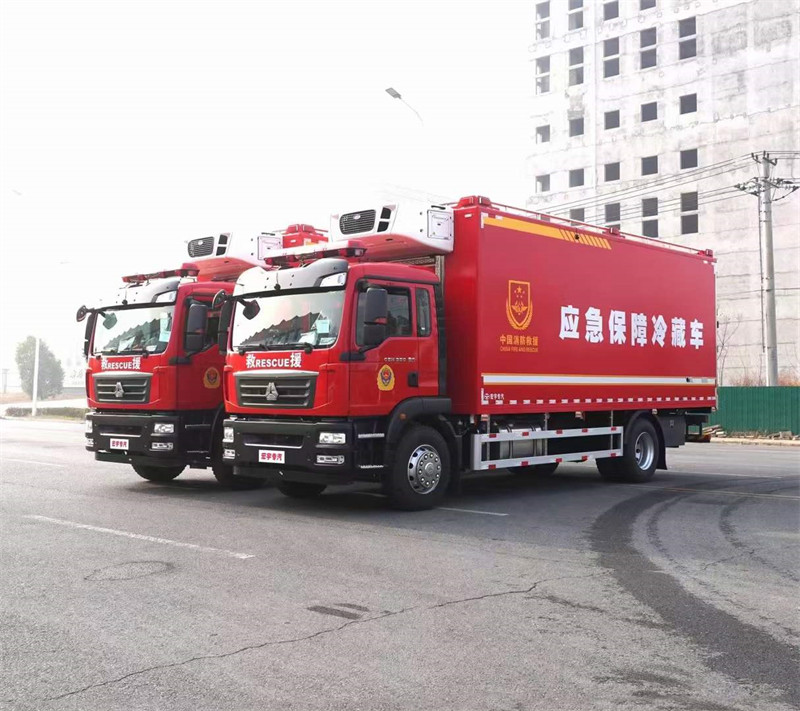 重汽?德汕?卡應(yīng)急保障冷藏車制冷量大