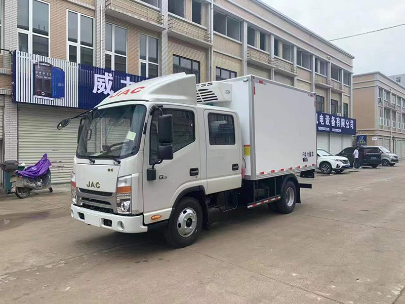 江淮JAC帥鈴國六冷藏車雙排公告