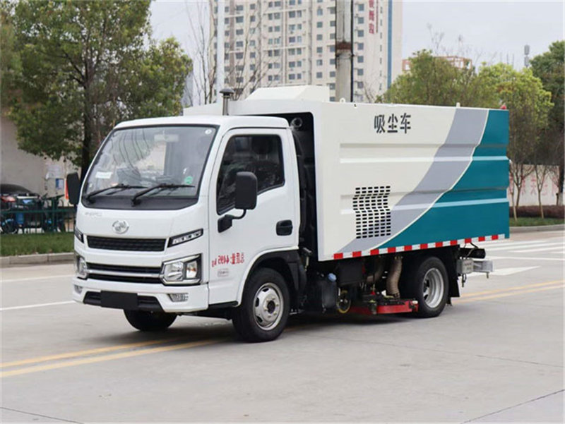 國(guó)六躍進(jìn)吸塵車(chē)藍(lán)牌出廠