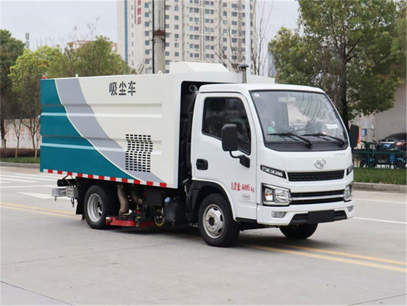 國(guó)六躍進(jìn)吸塵車(chē)藍(lán)牌出廠