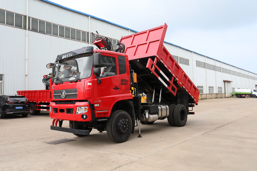 航天萬山四驅(qū)抓斗式垃圾車-格雷普抓機