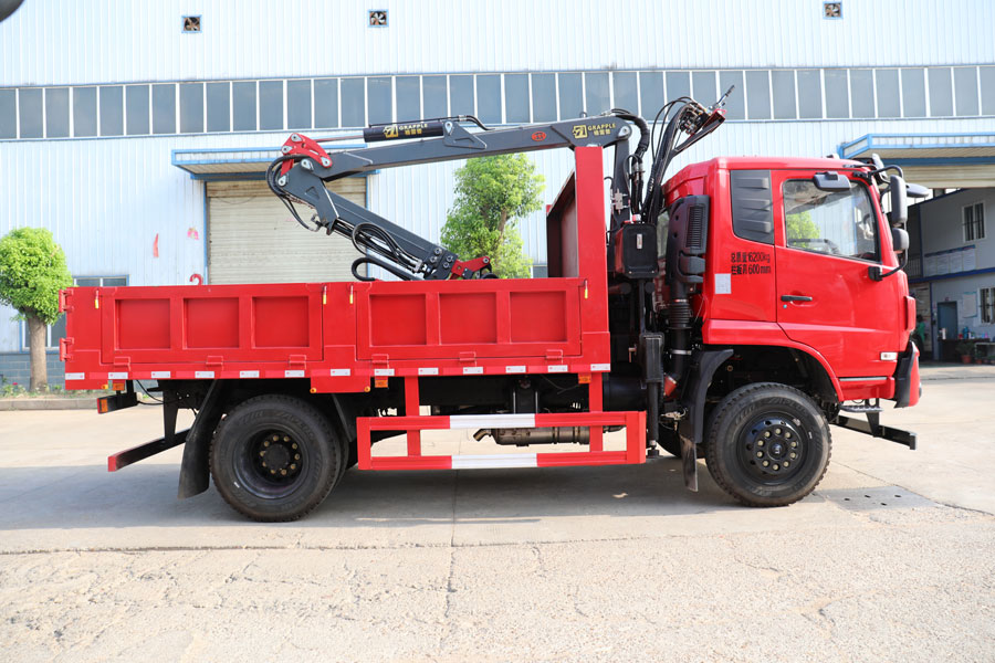 航天萬山四驅(qū)抓斗式垃圾車-格雷普抓機