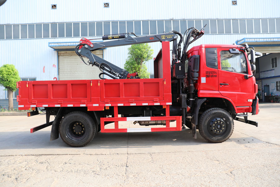 航天萬山四驅(qū)抓斗式垃圾車-格雷普抓機