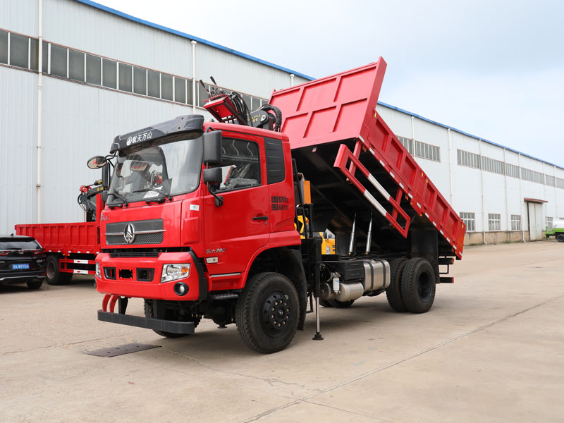 航天萬山四驅(qū)抓斗式垃圾車-格雷普抓機