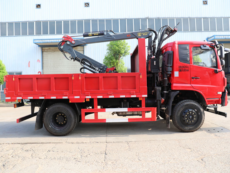 航天萬山四驅(qū)抓斗式垃圾車-格雷普抓機
