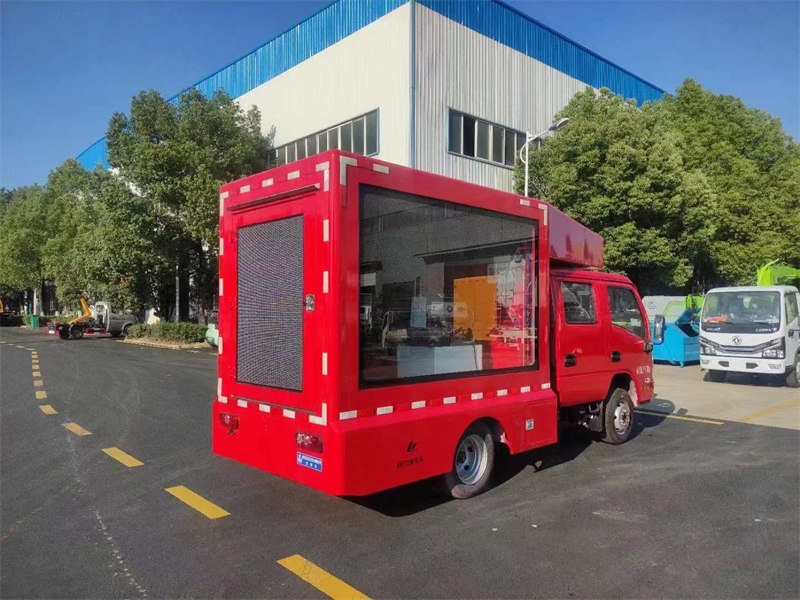 國(guó)六躍進(jìn)雙排廣告車車型參數(shù)