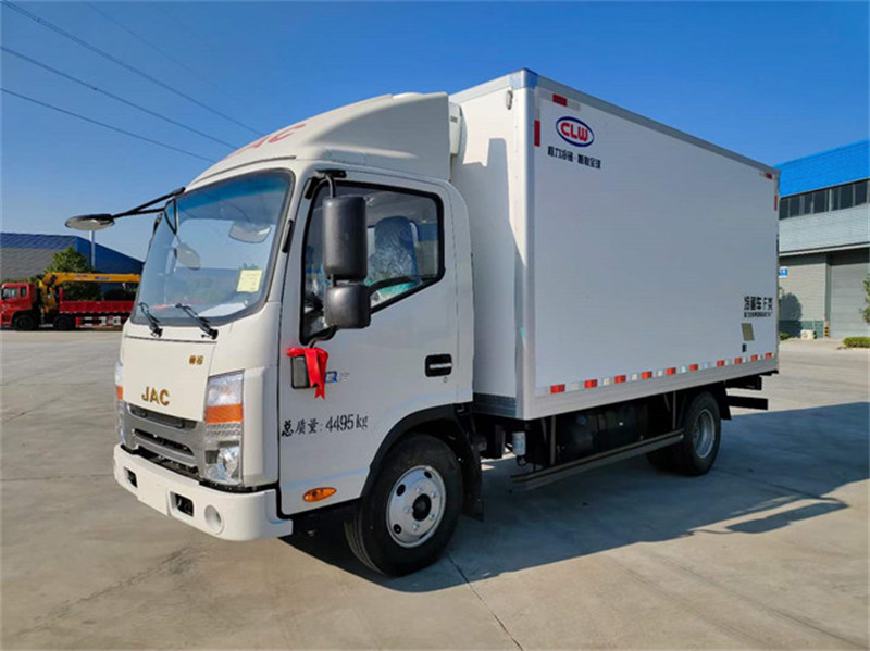 江淮3.7米藍牌冷藏車更合適拉海鮮