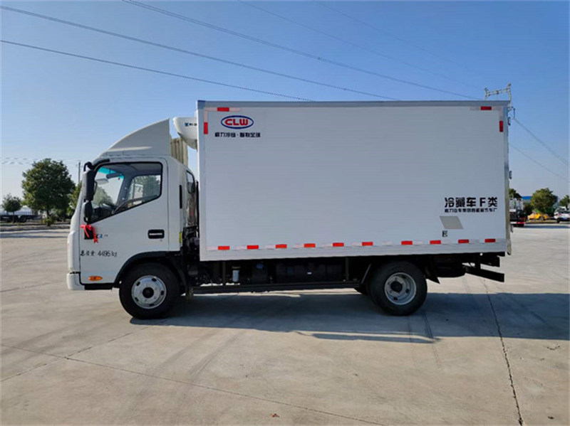 江淮3.7米藍牌冷藏車更合適拉海鮮