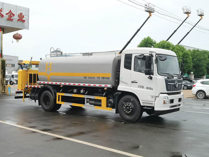 虹宇牌HYS5186GPSE6型綠化噴灑車-防撞