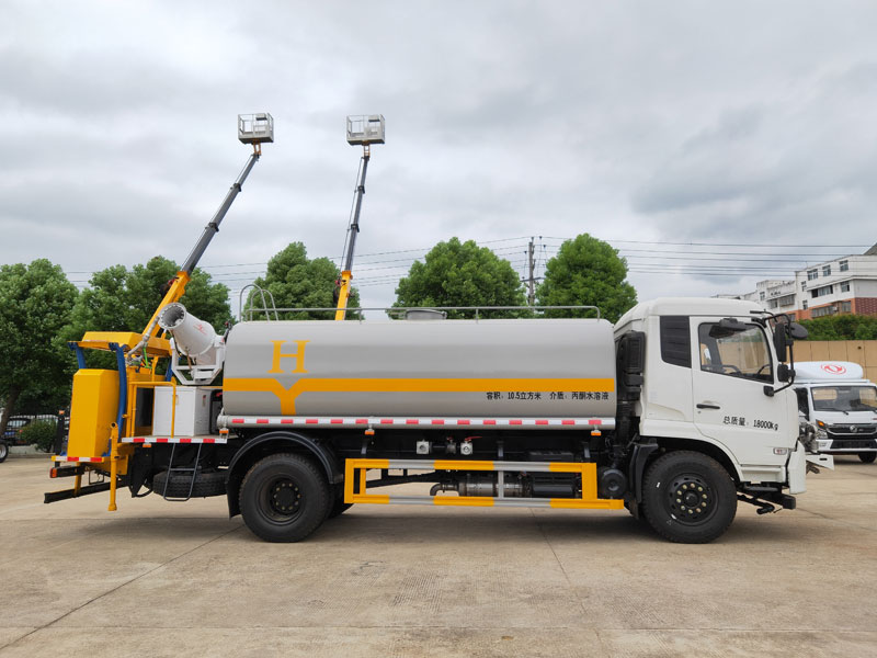 虹宇牌HYS5186GPSE6型綠化噴灑車-防撞