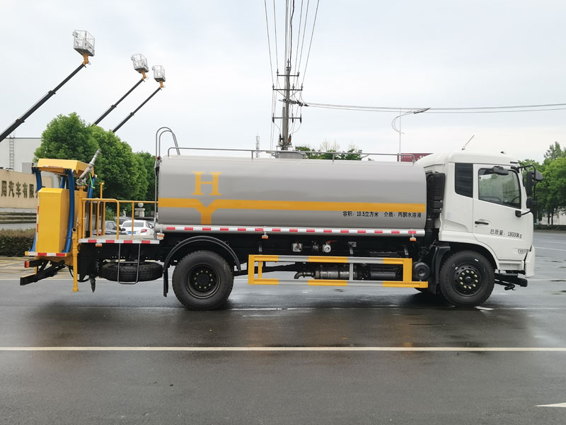 虹宇牌HYS5186GPSE6型綠化噴灑車-防撞