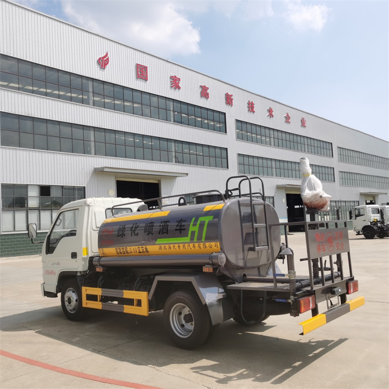 3噸福田小卡之星2藍(lán)牌灑水車配置及價(jià)格
