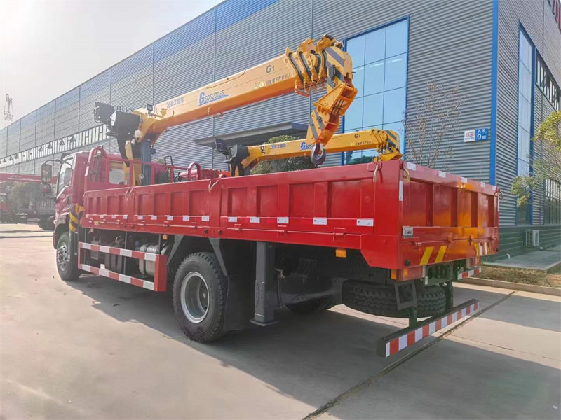 陜汽軒德X9單排隨車吊軸距5100