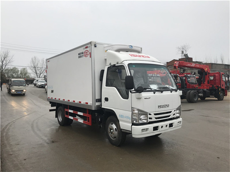 慶鈴五十鈴100P冷藏車8月價(jià)格