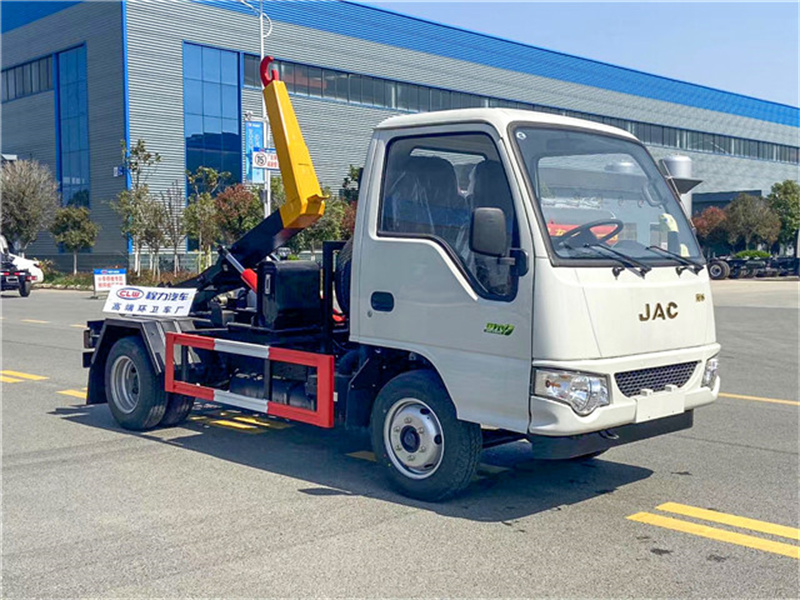 江淮車廂可卸式垃圾車價錢和配置