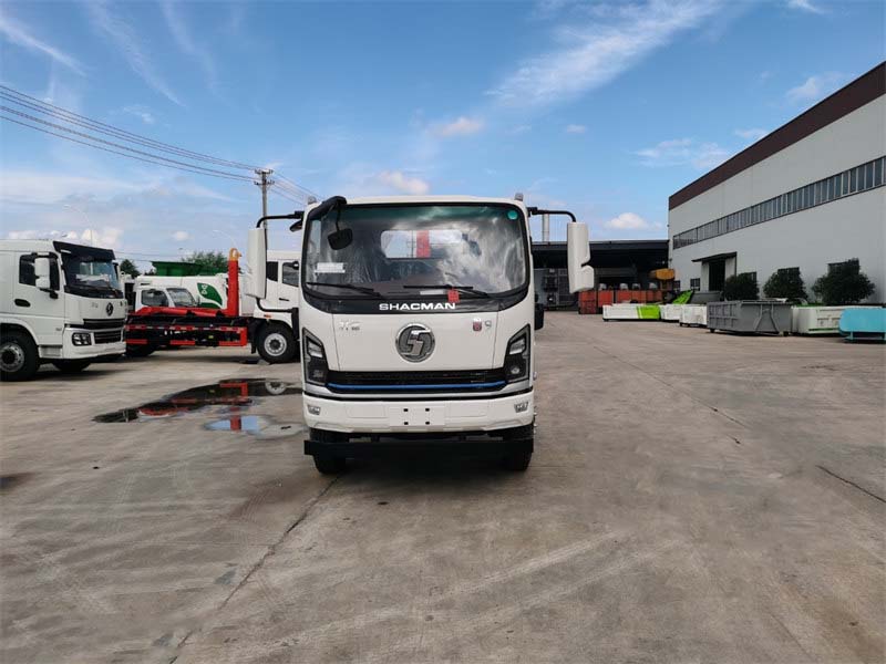 陜汽軒德翼9勾臂垃圾車有現(xiàn)車