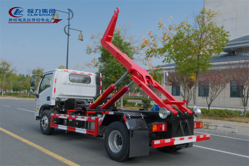 躍進國六藍牌拉臂車2.1米可下地下室