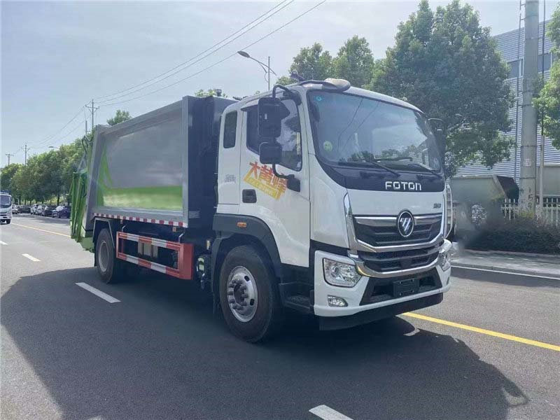 福田奧鈴14方壓縮垃圾車現(xiàn)車特惠