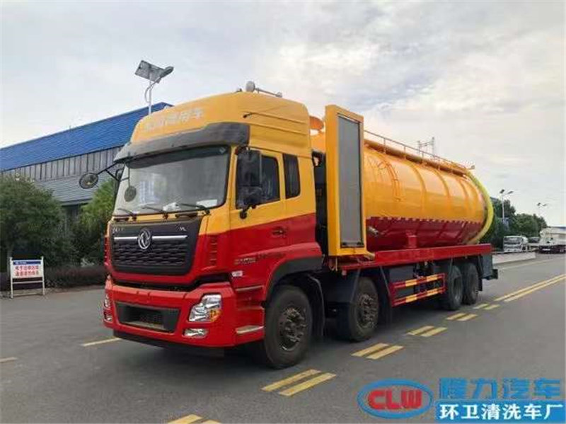 東風(fēng)天龍清洗吸污車東風(fēng)465馬力國六發(fā)動機