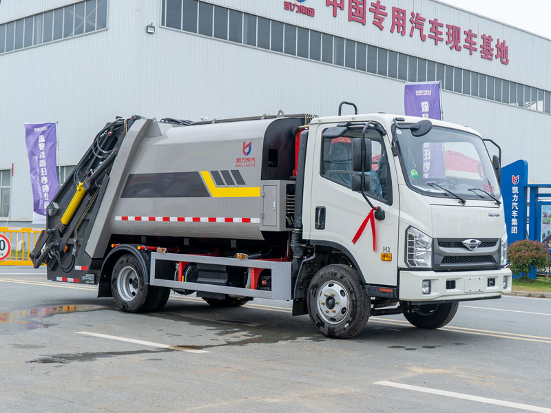福田H2壓縮垃圾車(chē)廠(chǎng)家直銷(xiāo)配置