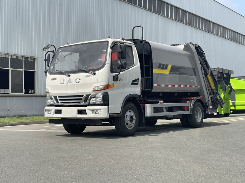 凱力江淮駿鈴V5壓縮垃圾車(chē)-容積7立方米