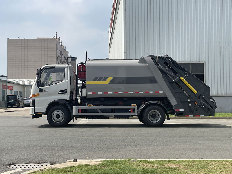 凱力江淮駿鈴V5壓縮垃圾車(chē)-容積7立方米