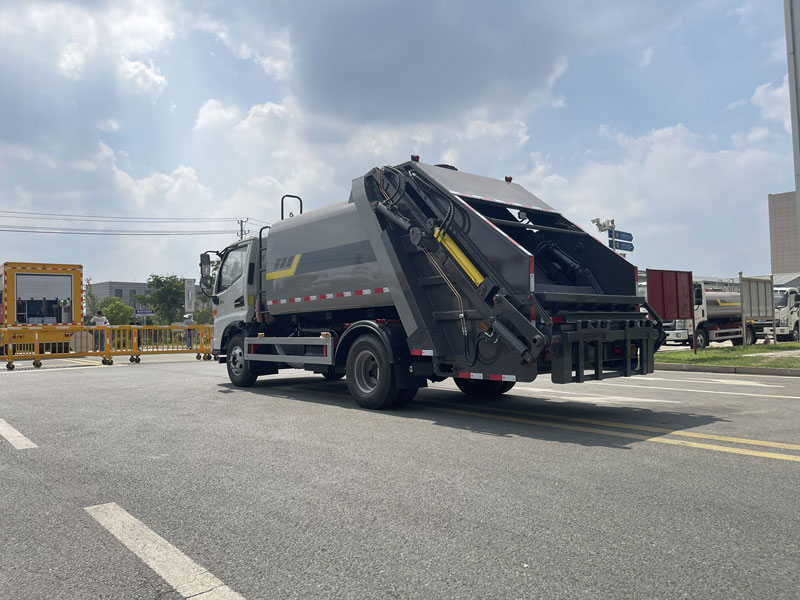 凱力江淮駿鈴V5壓縮垃圾車(chē)-容積7立方米
