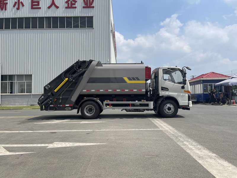 凱力江淮駿鈴V5壓縮垃圾車(chē)-容積7立方米