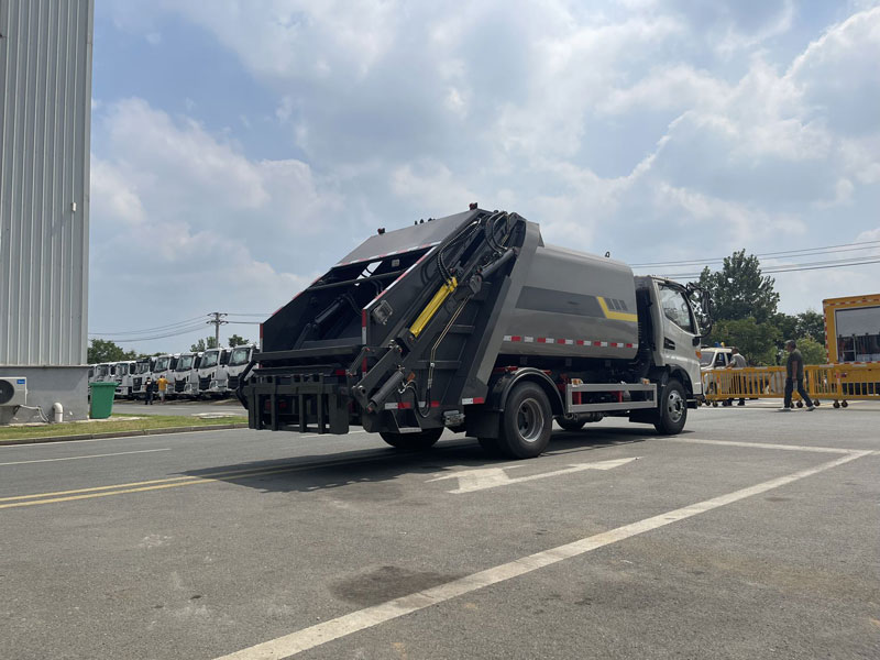 凱力江淮駿鈴V5壓縮垃圾車(chē)-容積7立方米
