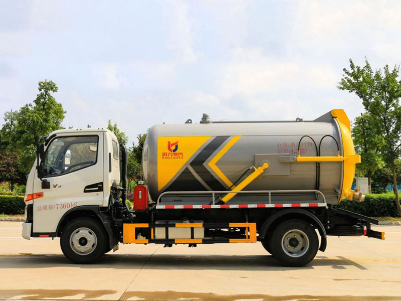 國六4.6方凱力風牌江淮駿鈴V3吸污車