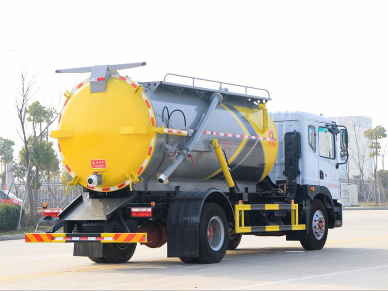 國六12方東風(fēng)D9吸污車
