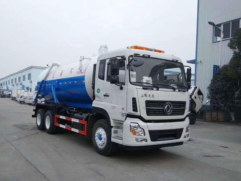 國六CLW15.4方東風(fēng)天龍后八輪吸污車
