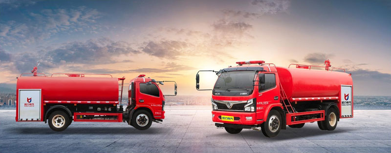 國(guó)六KLF柳汽11方消防灑水車