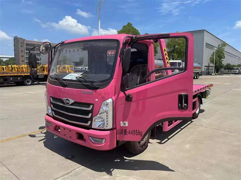 福田領(lǐng)航M5藍(lán)牌清障車藍(lán)牌界馬力扛把子