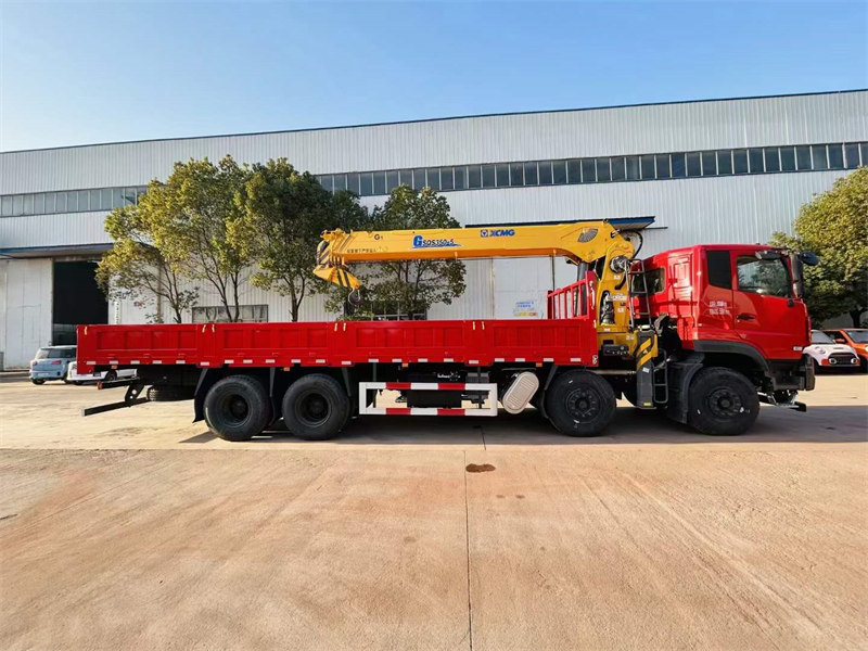 東風(fēng)天龍前四后八隨車吊龍擎385馬力徐工14噸5節(jié)臂