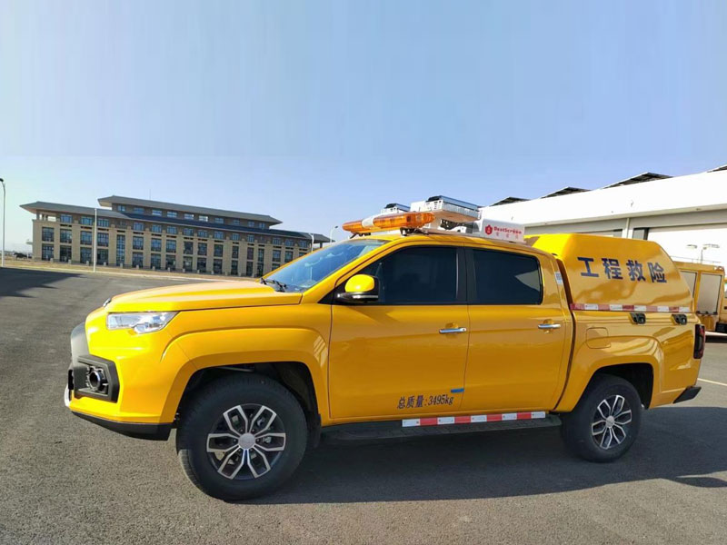 純電動(dòng)皮卡江鈴域虎EV純電動(dòng)救險(xiǎn)車