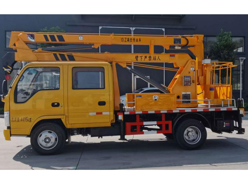 國六五十鈴13米國六高空作業(yè)車