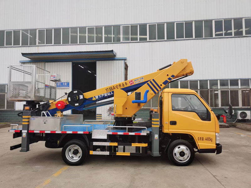 國六江鈴順威藍牌17.5米高空作業(yè)車