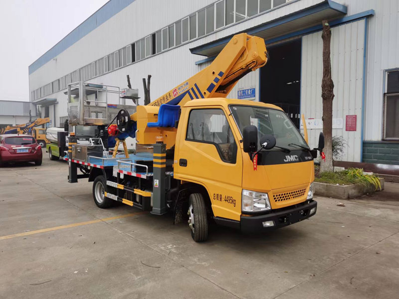 國六江鈴順威藍牌17.5米高空作業(yè)車