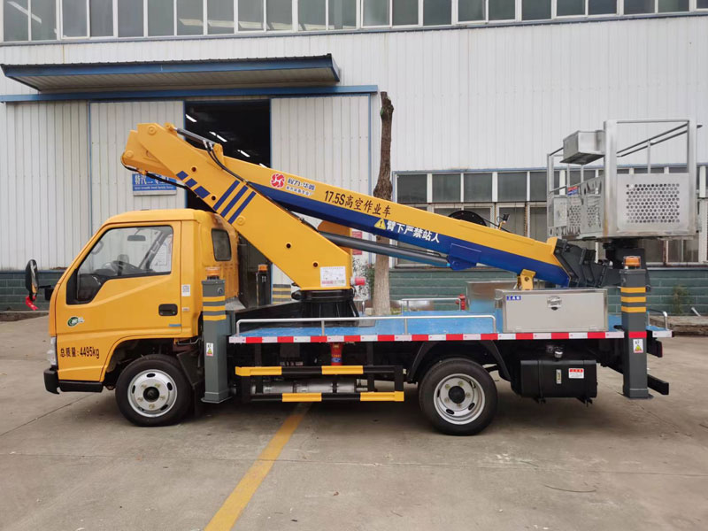 國六江鈴順威藍牌17.5米高空作業(yè)車
