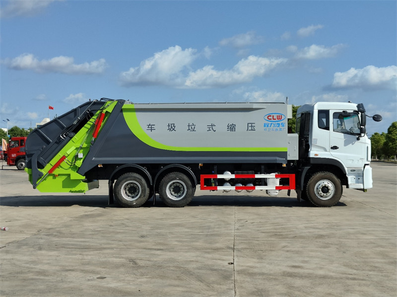 程力商用后雙橋壓縮式垃圾車全新升級高品質(zhì)實用性強(qiáng)
